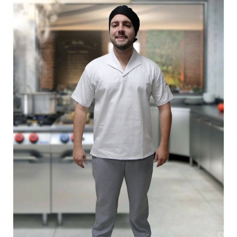 Onde Comprar Uniforme de Cozinheiro Completo Ilhabela - Uniforme Cozinha Masculino