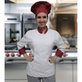 touca cozinheiro com avental preço Ibirapuera