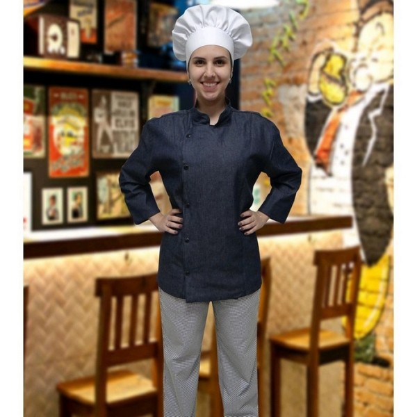 Uniforme Chef Cozinha Feminino Valores Santa Isabel - Uniforme Cozinheiro Chefe