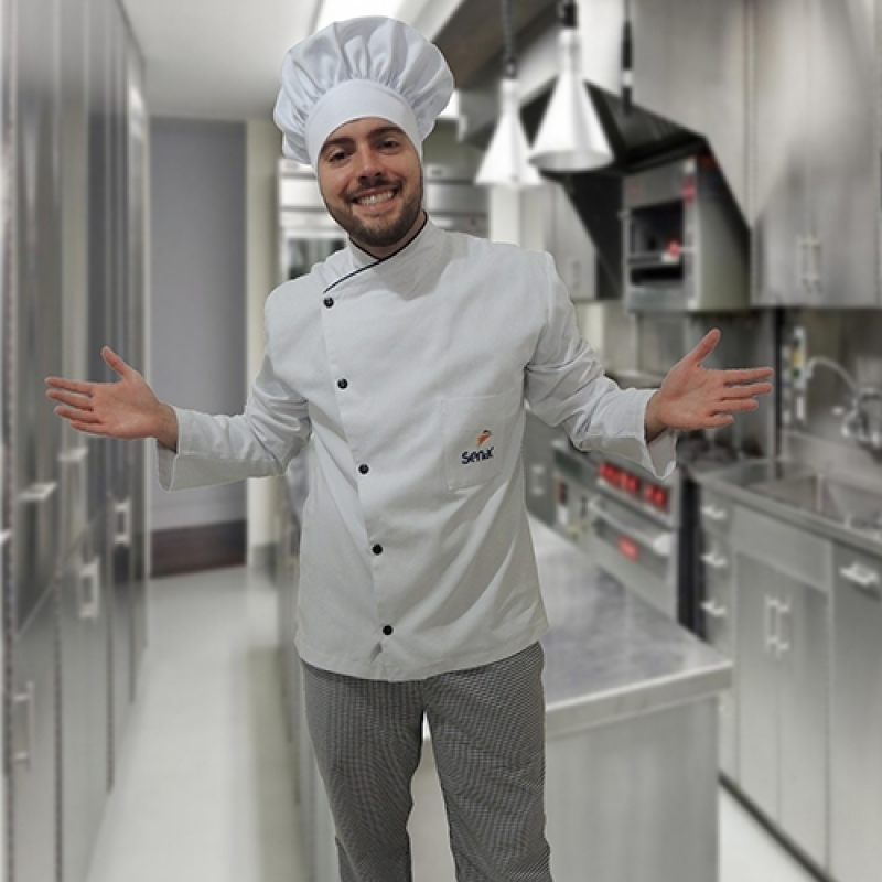 Uniforme Cozinheiro Chefe Penha - Uniforme para Cozinha de Restaurante