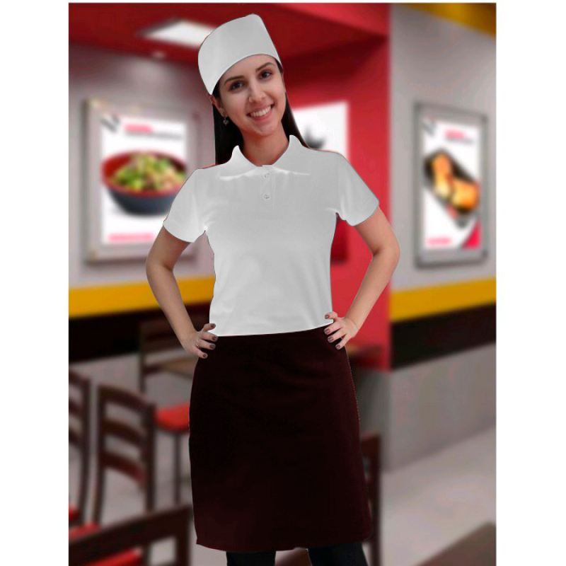 Uniformes Brancos Cozinha Guaianases - Uniforme Cozinha Feminino